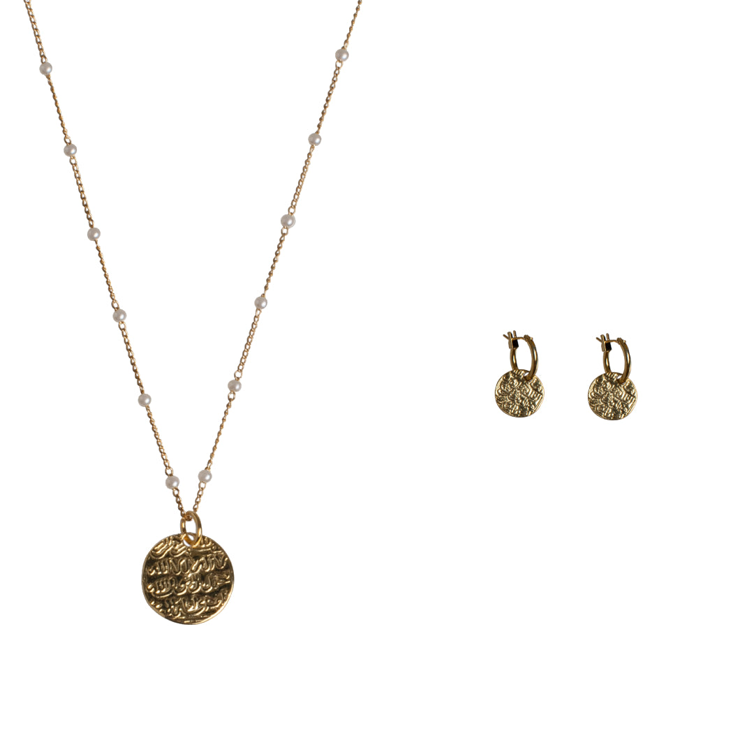Conjunto de Moneda Dorada