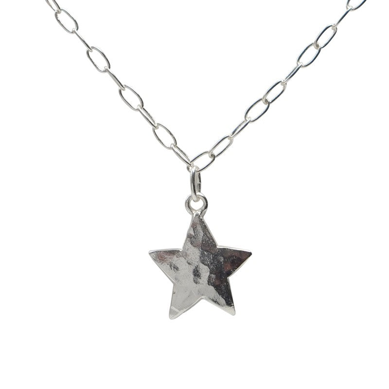 Collar de Estrella Plateada