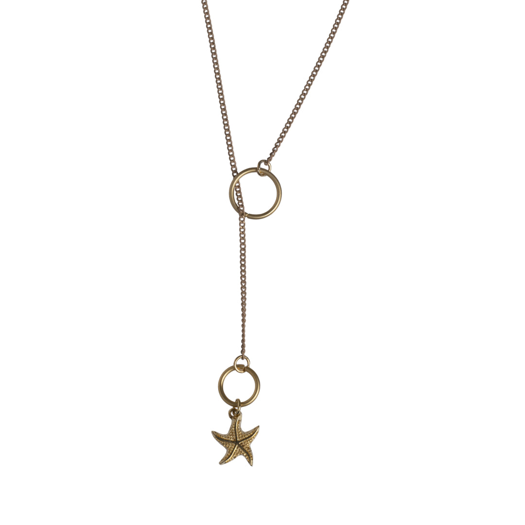 Collar de Cadena con Colgante de Estrella