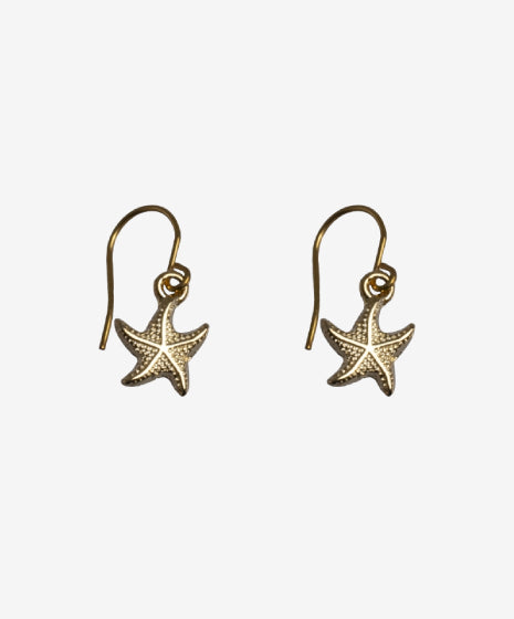 Pendientes de Estrella Dorada